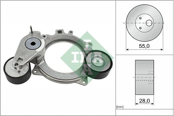 INA 534 0936 10 V Kayış Gergi Kütüğü 05L903305E uygun fiyat hızlı kargo