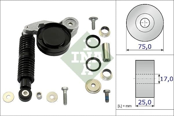 INA 533 0118 10 V Kayış Gergi Kütüğü 059145283A uygun fiyat hızlı kargo