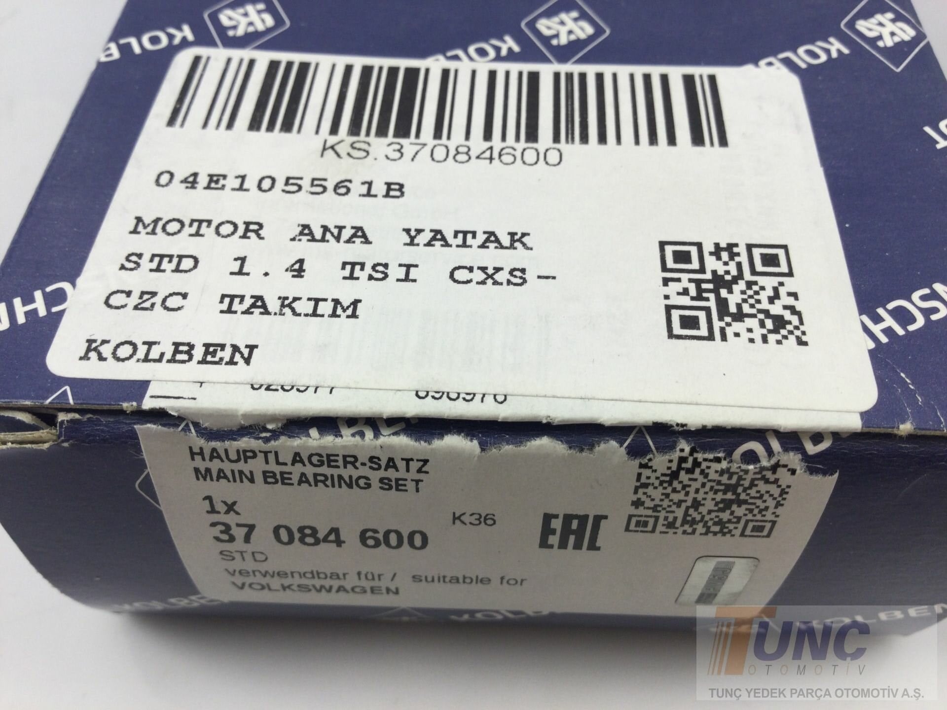 KOLBENSCHMIDT 37084600 Ana Yatak 04E105561B uygun fiyat hızlı kargo
