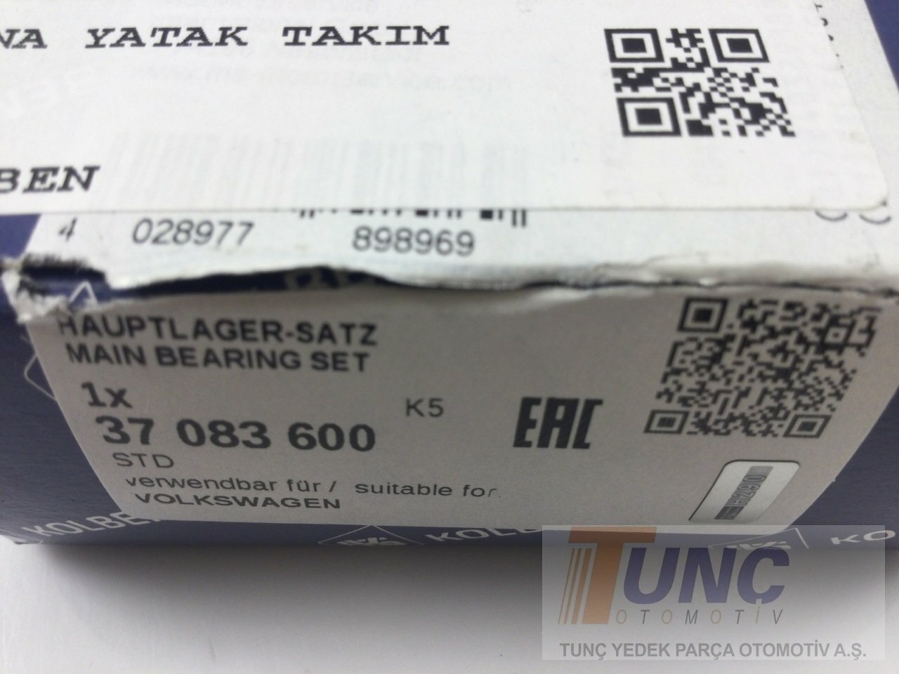 KOLBENSCHMIDT 37083600 Ana Yatak 04E105561 uygun fiyat hızlı kargo