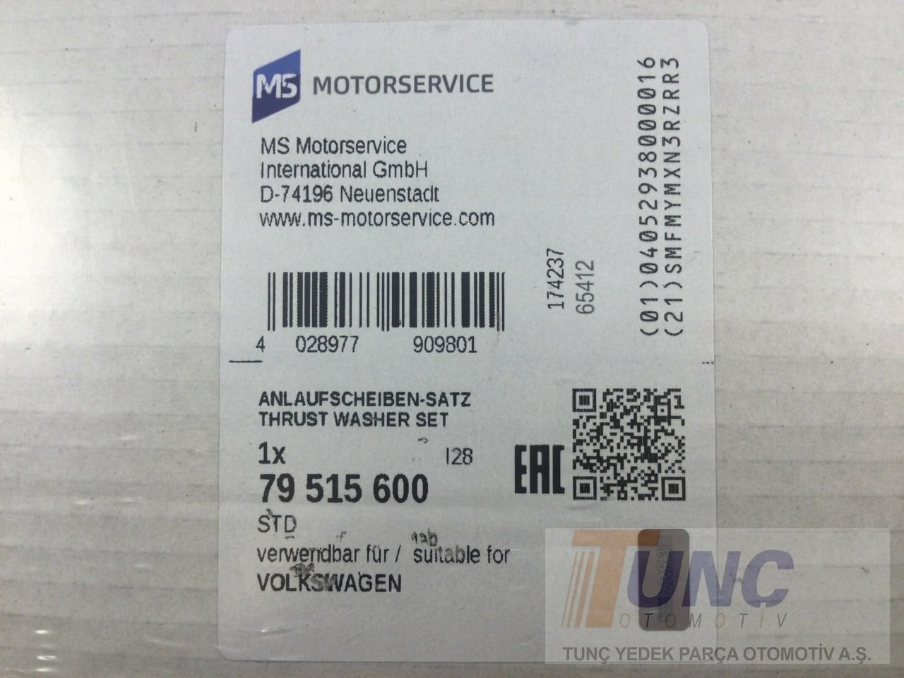KOLBENSCHMIDT 79515600 Kenar Yatak 04E105637 uygun fiyat hızlı kargo