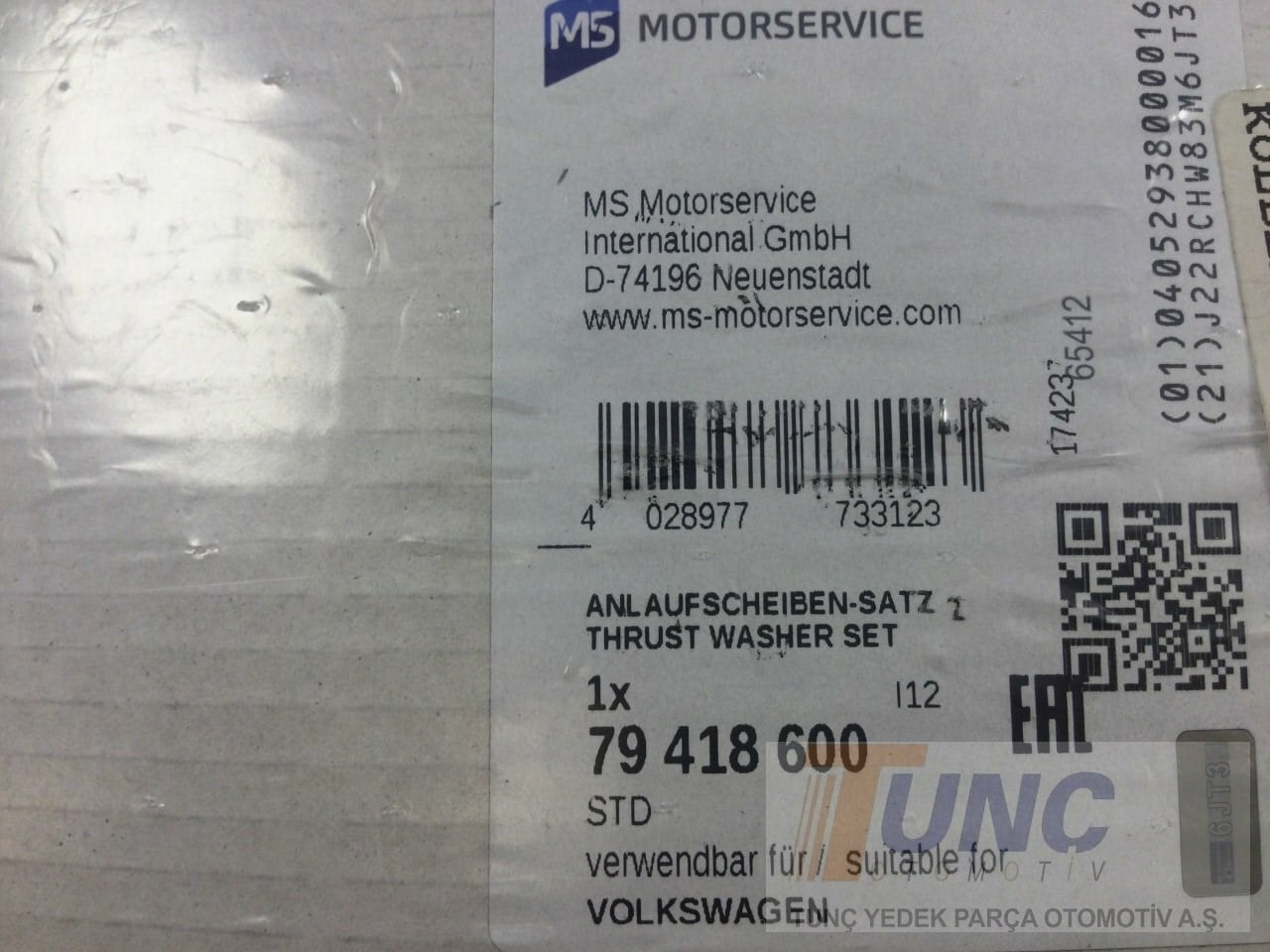 KOLBENSCHMIDT 79418600 Kenar Yatak WHT000033B uygun fiyat hızlı kargo