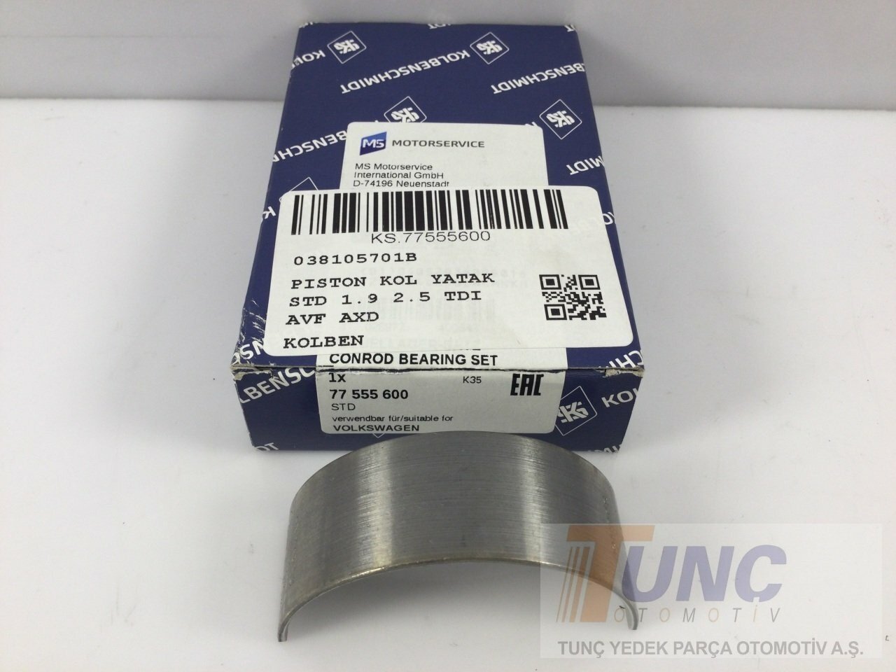 KOLBENSCHMIDT 77555600 Kol Yatak 038105701B uygun fiyat hızlı kargo