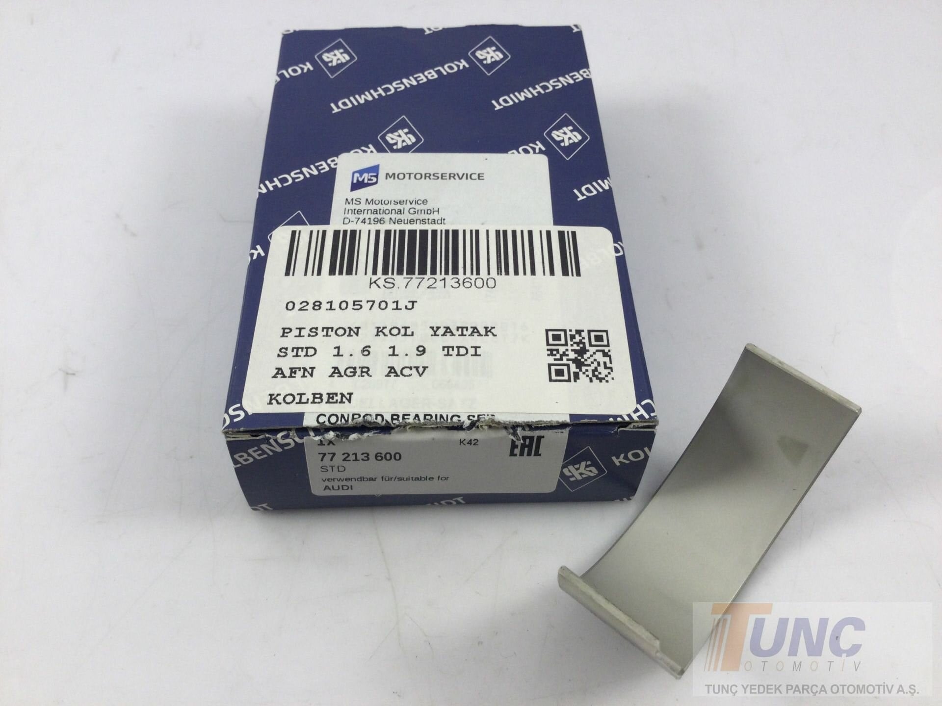KOLBENSCHMIDT 77213600 Kol Yatak 028105701J uygun fiyat hızlı kargo