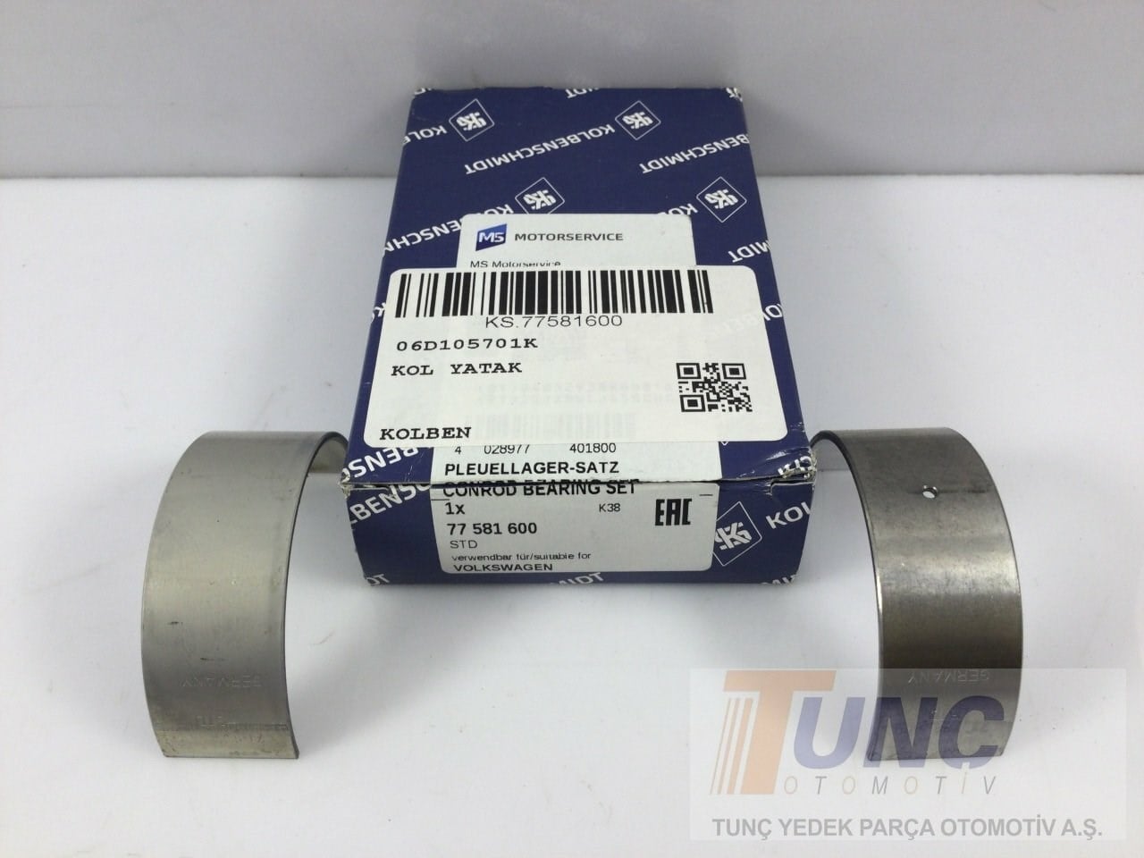 KOLBENSCHMIDT 77581600 Kol Yatak 06D105701K uygun fiyat hızlı kargo