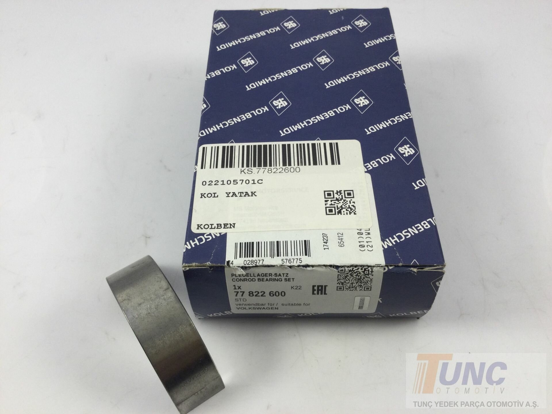 KOLBENSCHMIDT 77822600 Kol Yatak 022105701C uygun fiyat hızlı kargo