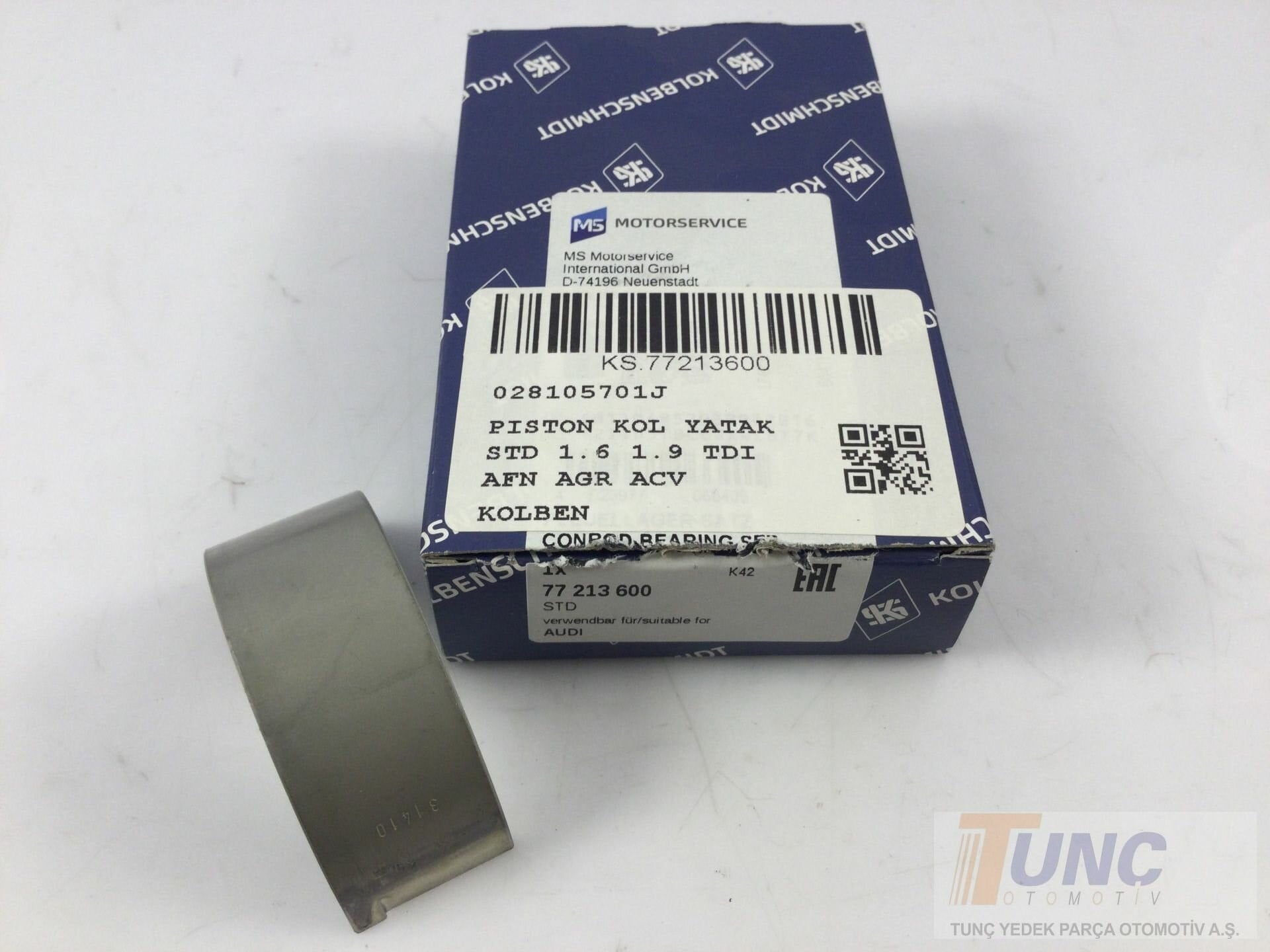 KOLBENSCHMIDT 77213600 Kol Yatak 028105701J uygun fiyat hızlı kargo