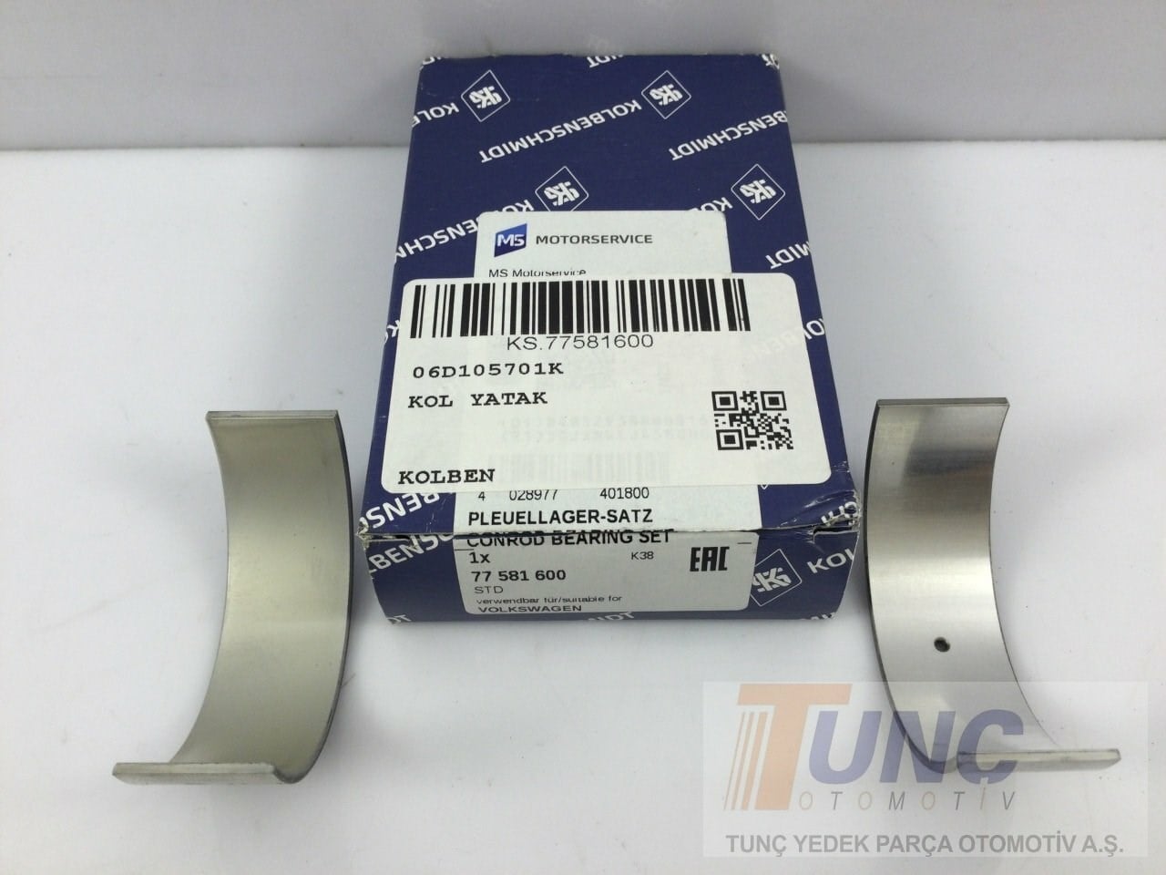 KOLBENSCHMIDT 77581600 Kol Yatak 06D105701K uygun fiyat hızlı kargo