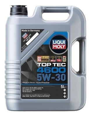 LIQUI MOLY 2316 Motor Yağ Liqui Moly Top Tec 4600 5w30 5 Litre LIQUIMOLY M 5W30 5LT uygun fiyat hızlı kargo