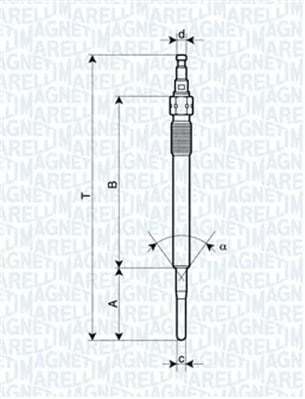 MAGNETI MARELLI 060900200606 Isıtma Bujisi Kızdırma Bujisi N10579802 uygun fiyat hızlı kargo
