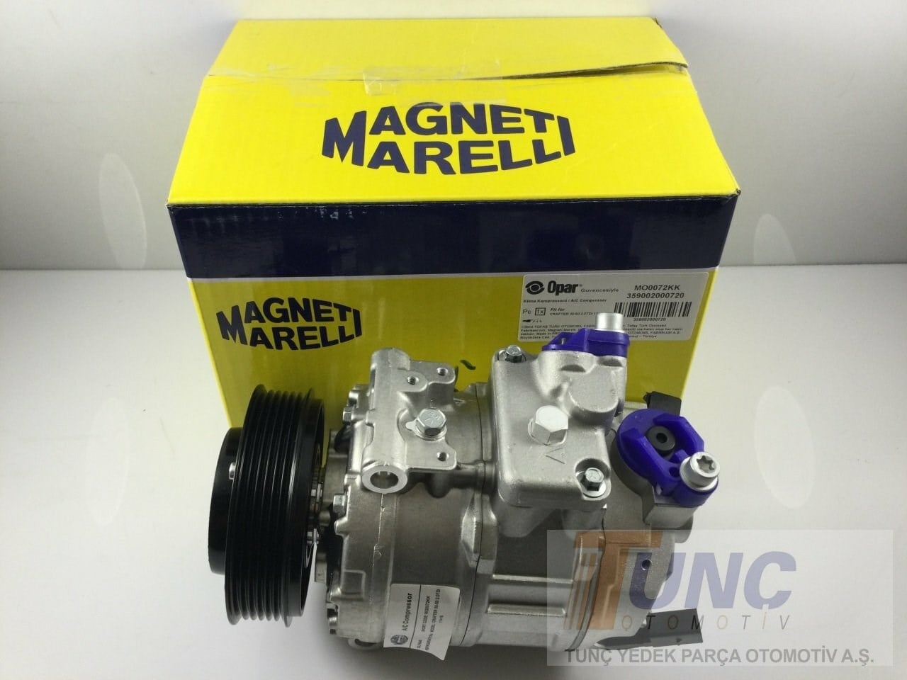 MAGNETI MARELLI 359002000720 Klima Kompresörü 2E0820803J uygun fiyat hızlı kargo