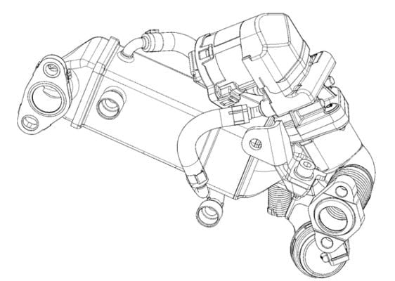 MAHLE CE 10 000P EGR Soğutucu 11717805446 uygun fiyat hızlı kargo