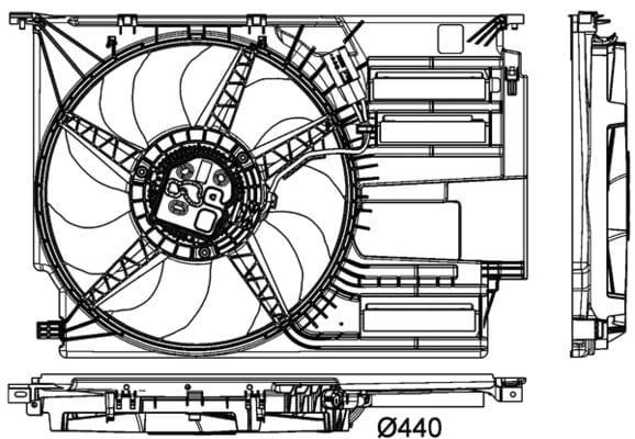 MAHLE CFF 404 000P Fan Motoru 17427617610 uygun fiyat hızlı kargo