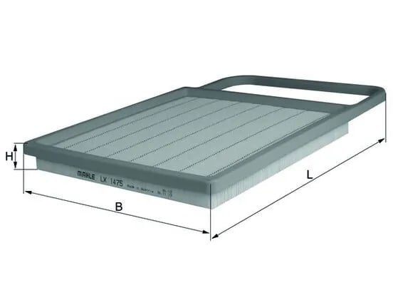 MAHLE LX 1475 Hava Filtresi 03D129607K uygun fiyat hızlı kargo
