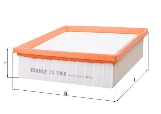 MAHLE LX 1968 Hava Filtresi 05835930 uygun fiyat hızlı kargo