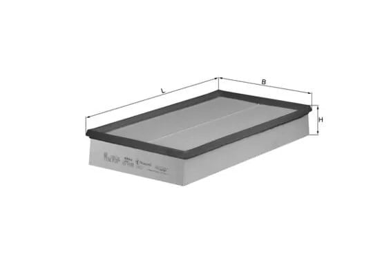 MAHLE LX 637 Hava Filtresi 9186361 uygun fiyat hızlı kargo