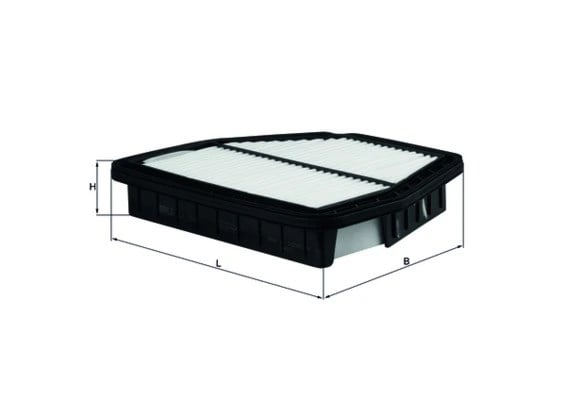 MAHLE LX 2965 Hava Filtresi 22745823 uygun fiyat hızlı kargo