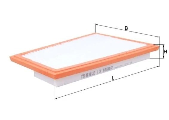 MAHLE LX 1850 2 Hava Filtresi 6420940204 uygun fiyat hızlı kargo