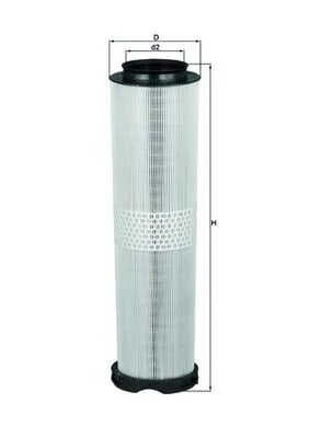 MAHLE LX 816 5 Hava Filtresi 6460940104 uygun fiyat hızlı kargo