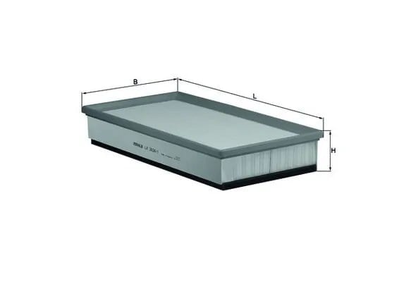 MAHLE LX 2024 1 Hava Filtresi 7P0129620A uygun fiyat hızlı kargo