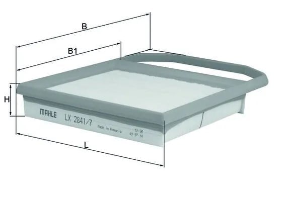 MAHLE LX 2841 7 Hava Filtresi 2760940504 uygun fiyat hızlı kargo