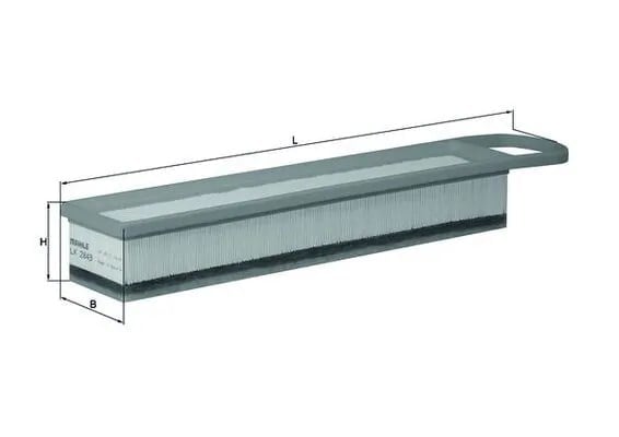 MAHLE LX 2843 Hava Filtresi 1444RV uygun fiyat hızlı kargo