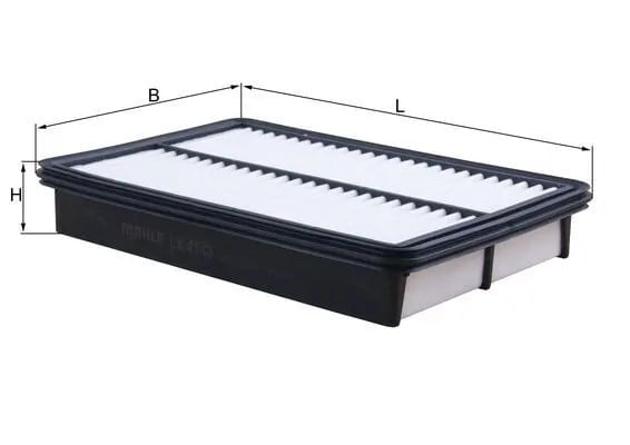 MAHLE LX4143 Hava Filtresi PE07133A0A uygun fiyat hızlı kargo