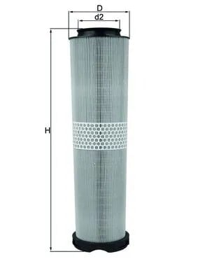 MAHLE LX8166 Hava Filtresi 6460940304 uygun fiyat hızlı kargo