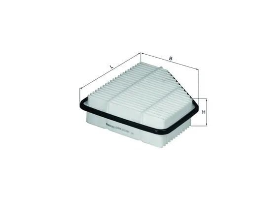 MAHLE LX2864 Hava Filtresi 178010R030 uygun fiyat hızlı kargo