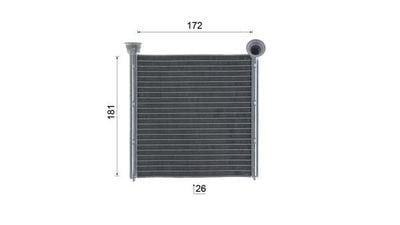 MAHLE AH 256 000S Kalorifer Radyatörü 5Q0819031 uygun fiyat hızlı kargo