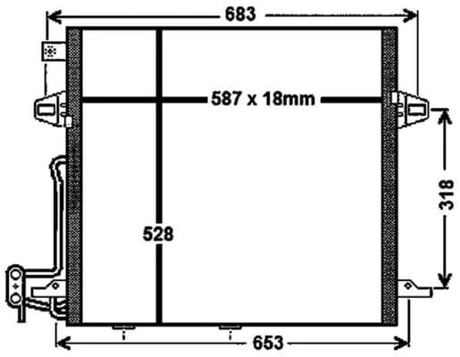 MAHLE AC 756 000P Klima Radyatörü 2515000054 uygun fiyat hızlı kargo