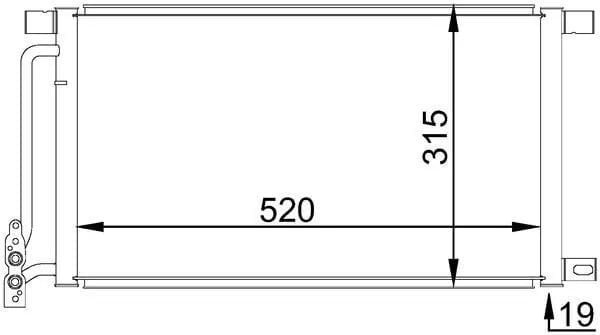 MAHLE AC 235 001S Klima Radyatörü 64538377648 uygun fiyat hızlı kargo