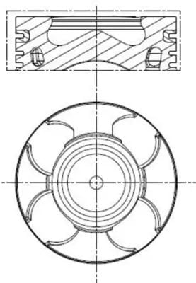 MAHLE 011 PI 00100 000 Piston Segman 0623534 uygun fiyat hızlı kargo
