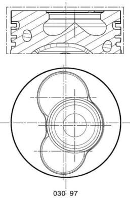 MAHLE 030 97 02 Piston Segman XXX uygun fiyat hızlı kargo