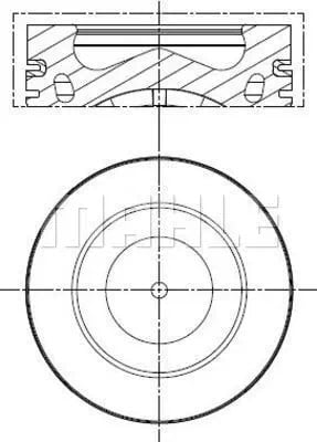 MAHLE 028 PI 00121 000 Piston Segman 03L107065J uygun fiyat hızlı kargo