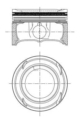 MAHLE 001PI00200000 Piston Segman 2740300817 uygun fiyat hızlı kargo