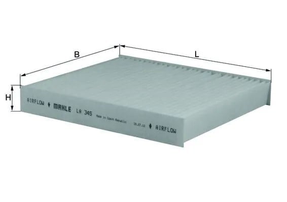 MAHLE LA 345 Polen Filtresi 72880FE000 uygun fiyat hızlı kargo