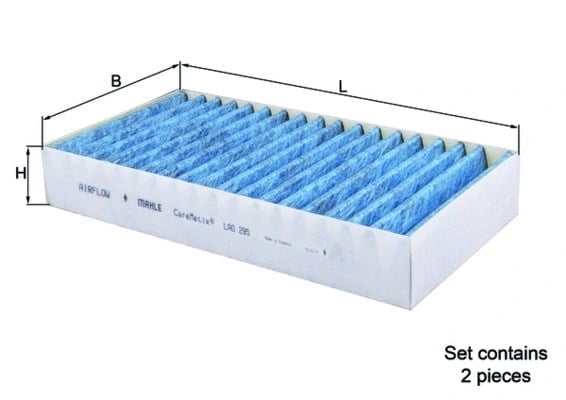 MAHLE LAO 295 S Polen Filtresi 1648300218 uygun fiyat hızlı kargo