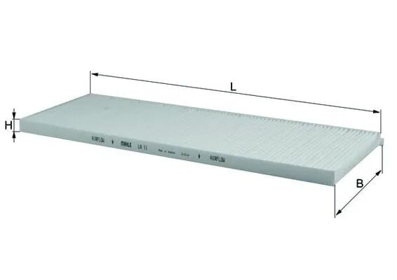 MAHLE LA 11 Polen Filtresi 09121625 uygun fiyat hızlı kargo
