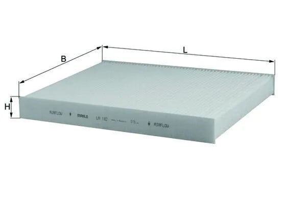 MAHLE LA 182 Polen Filtresi 7H0819631 uygun fiyat hızlı kargo