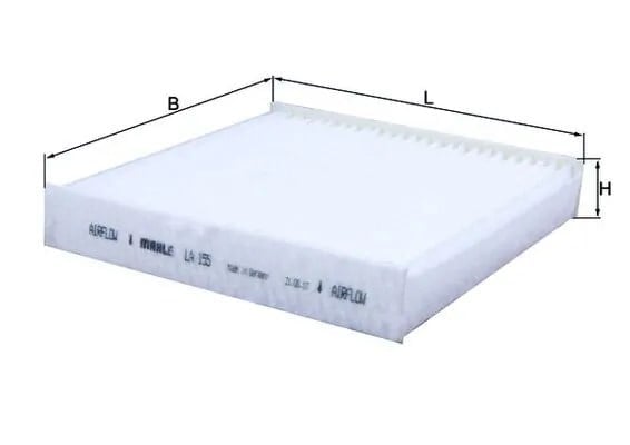 MAHLE LA155 Polen Filtresi 08975B4000 uygun fiyat hızlı kargo