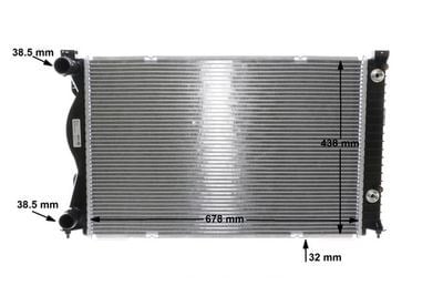 MAHLE CR 790 000S Su Radyatörü 4F0121251R uygun fiyat hızlı kargo