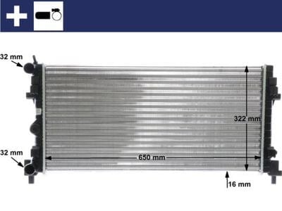 MAHLE CR 2081 000S Su Radyatörü 6R0121253A uygun fiyat hızlı kargo