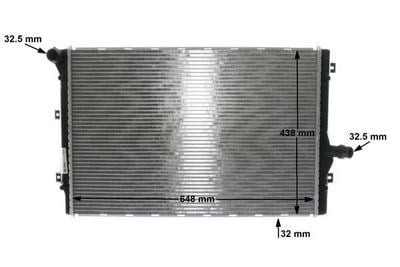 MAHLE CR 1539 001S Su Radyatörü 3C0121253AL uygun fiyat hızlı kargo
