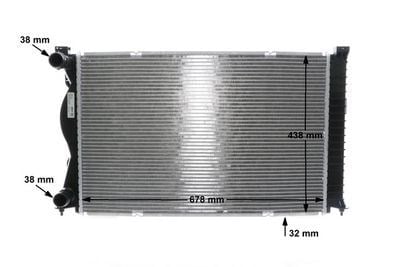 MAHLE CR 977 000S Su Radyatörü 4F0121251Q uygun fiyat hızlı kargo