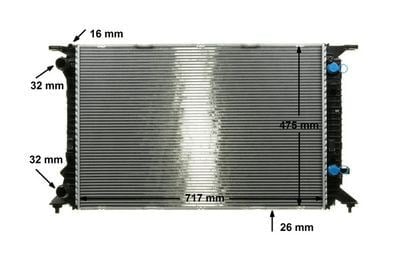 MAHLE CR910000P Su Radyatörü 8K0121251AJ uygun fiyat hızlı kargo