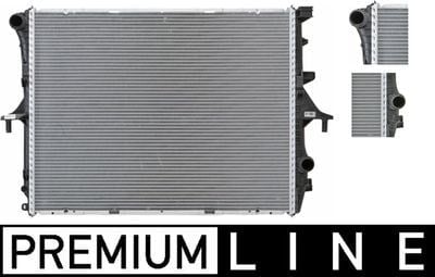 MAHLE CR 571 000P Su Radyatörü 7L0121253 uygun fiyat hızlı kargo