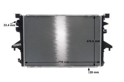 MAHLE CR 1792 000S Su Radyatörü 7E0121253A uygun fiyat hızlı kargo