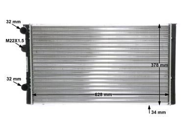 MAHLE CR401000S Su Radyatörü 1H0121253CB uygun fiyat hızlı kargo