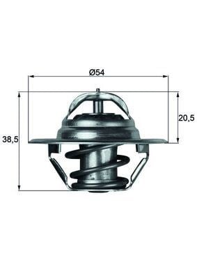 MAHLE TX 3 83D Termostat 03L121113A uygun fiyat hızlı kargo